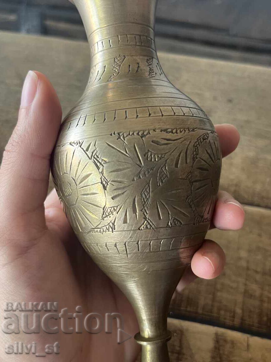 Vintage Brass Vase with price 65.00 BGN | € 33.23 Vintage Brass Vase with price 65.00 BGN | € 33.23