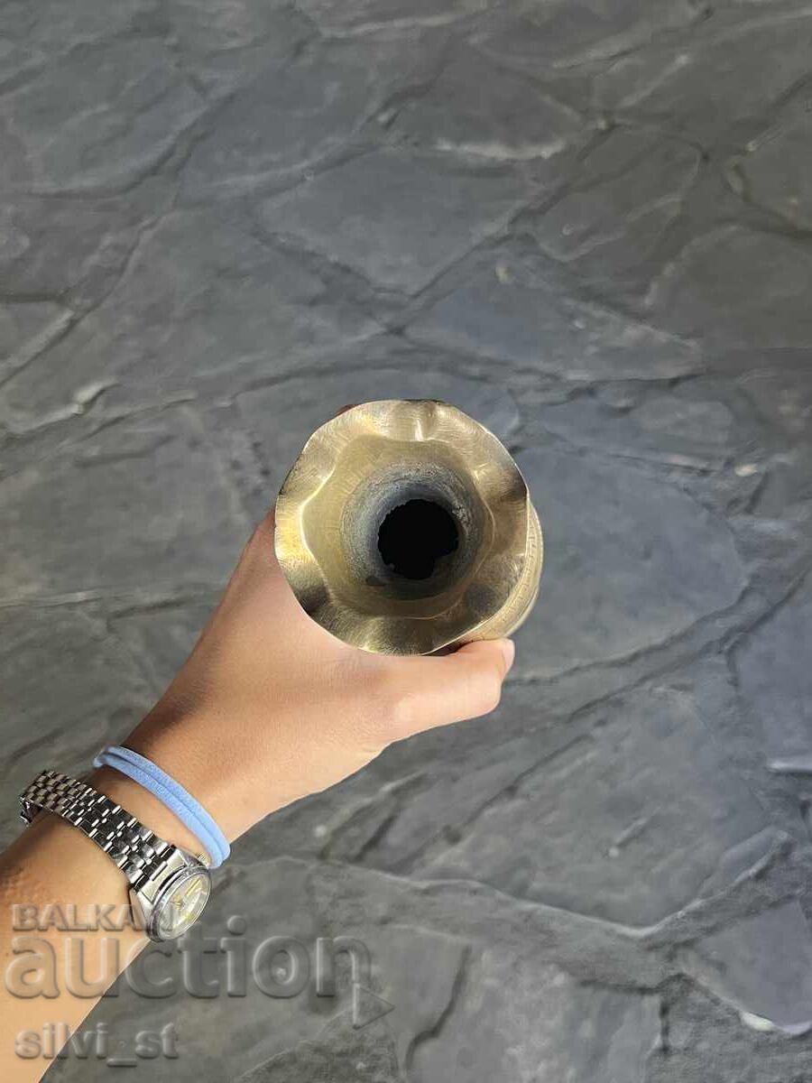 Vintage Brass Vase - 7 Vintage Brass Vase - 7