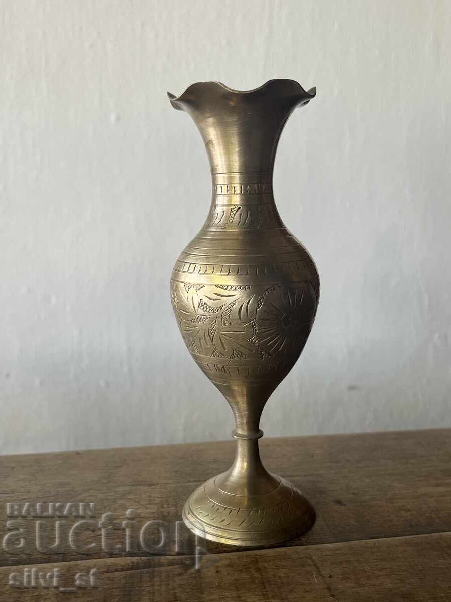 Vintage Brass Vase Vintage Brass Vase