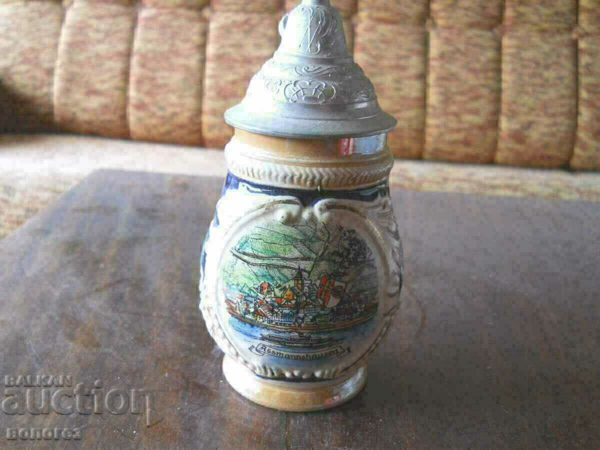 Κεραμική κούπα μπύρας - Γερμανία Κεραμική κούπα μπύρας - Γερμανία