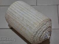 Πλατίνινο ρολό χειροποίητου υφαντού υφάσματος κανάβι 19 μέτρων