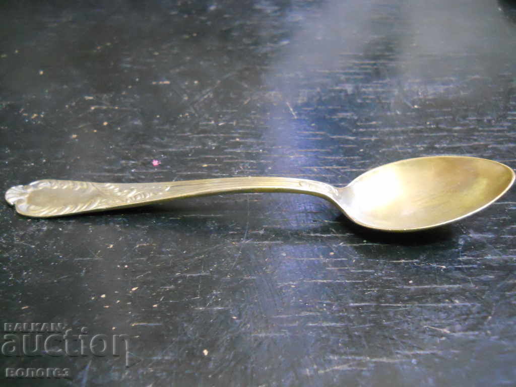 Сребърни лъжички за чай с позлата - Полша - 5 Сребърни лъжички за чай с позлата - Полша - 5