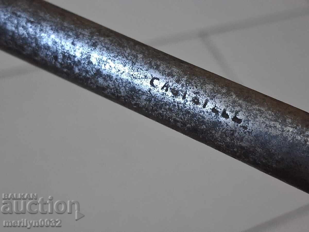 Auction Old 130-year-old sharpening stone for knives Auction Old 130-year-old sharpening stone for knives