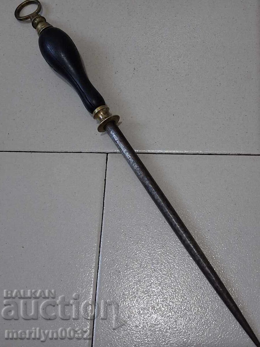 Old 130-year-old sharpening stone for knives Old 130-year-old sharpening stone for knives