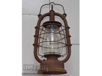 Vechi lanternă germană lampă proiector lampă