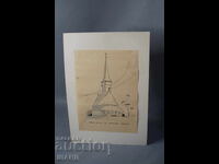 Vechi Maestru desen desen Capela bisericii