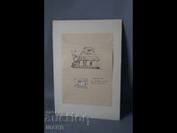 Vechiul Maestru desen desen casa veche