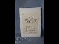 Vechiul Maestru desen desen casa veche