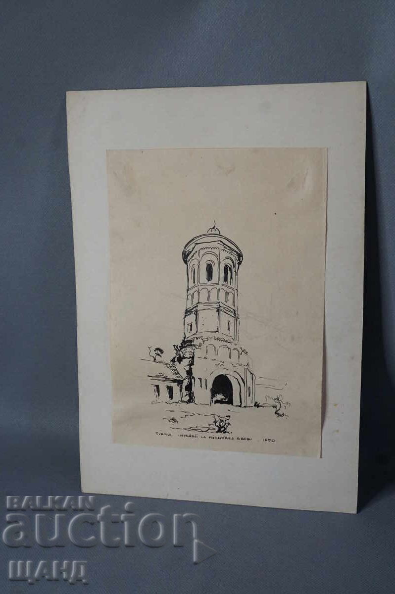 Old Master painting church chapel