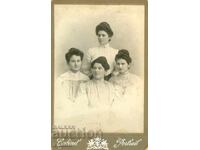 FOTOGRAFIE VECHE - CARTON - FOTO LUMINĂ - 1770