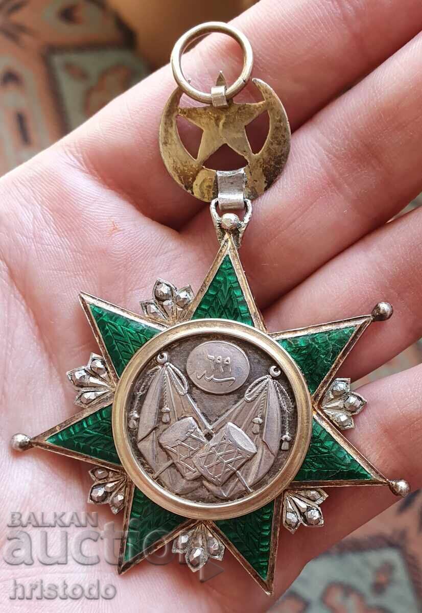 Turkish Order "Osmaniye" 4th Class 100% Original with price 385.00 BGN | € 196.85