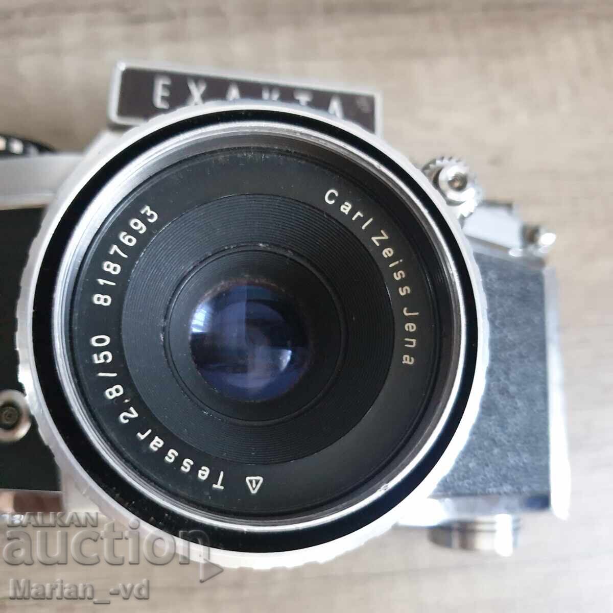 Aparat foto Exakta_vx1000 cu obiectiv Carl Zeiss Jena Tessar - 5