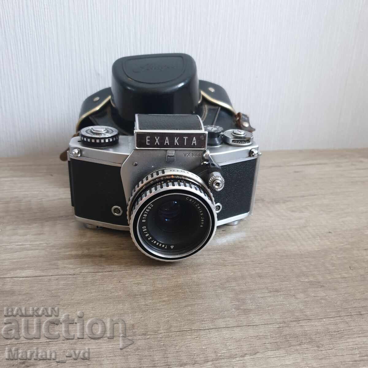 Aparat foto Exakta_vx1000 cu obiectiv Carl Zeiss Jena Tessar - 7