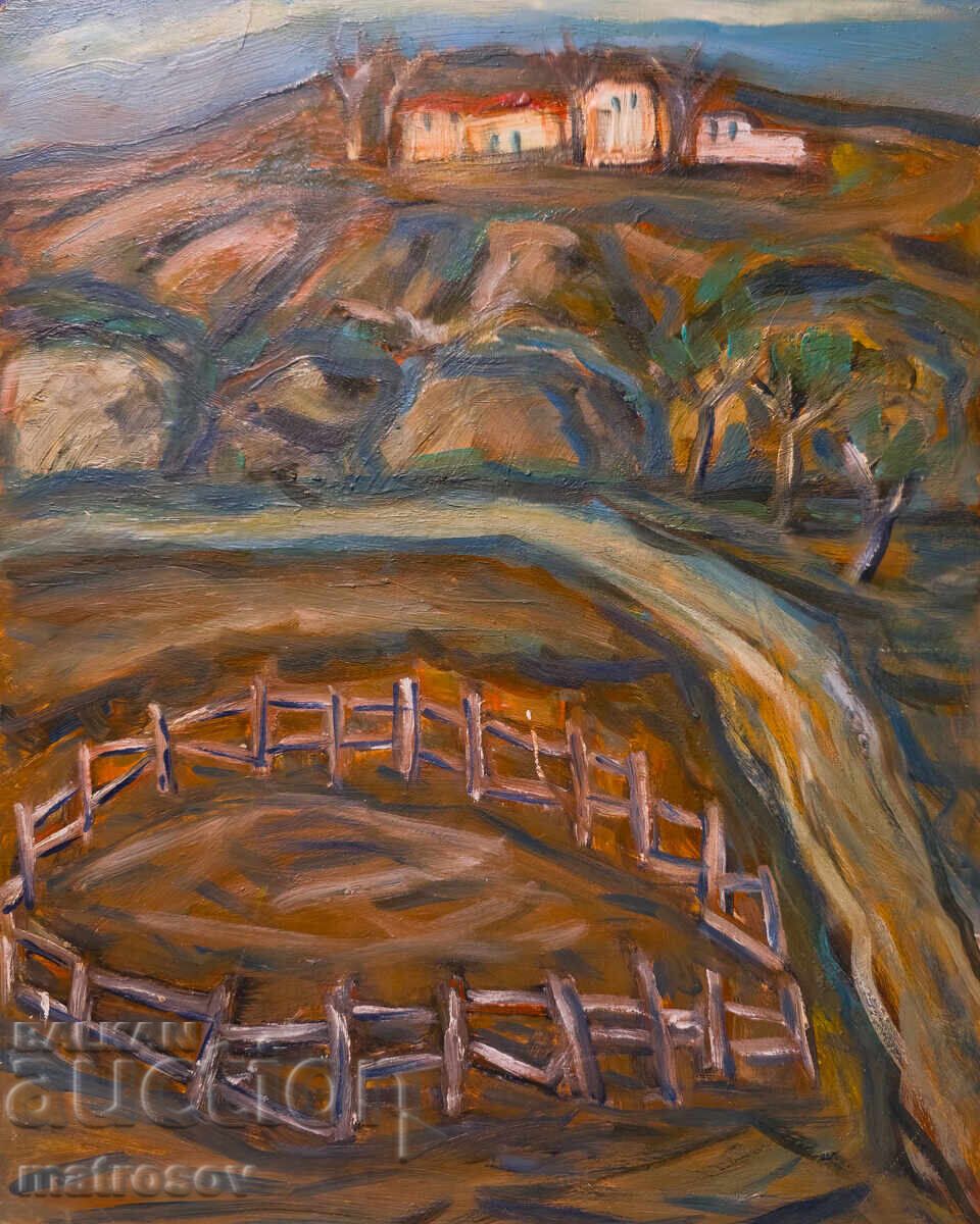 Tablou în ulei, Peisaj cu preț 250.00 BGN | € 127.82