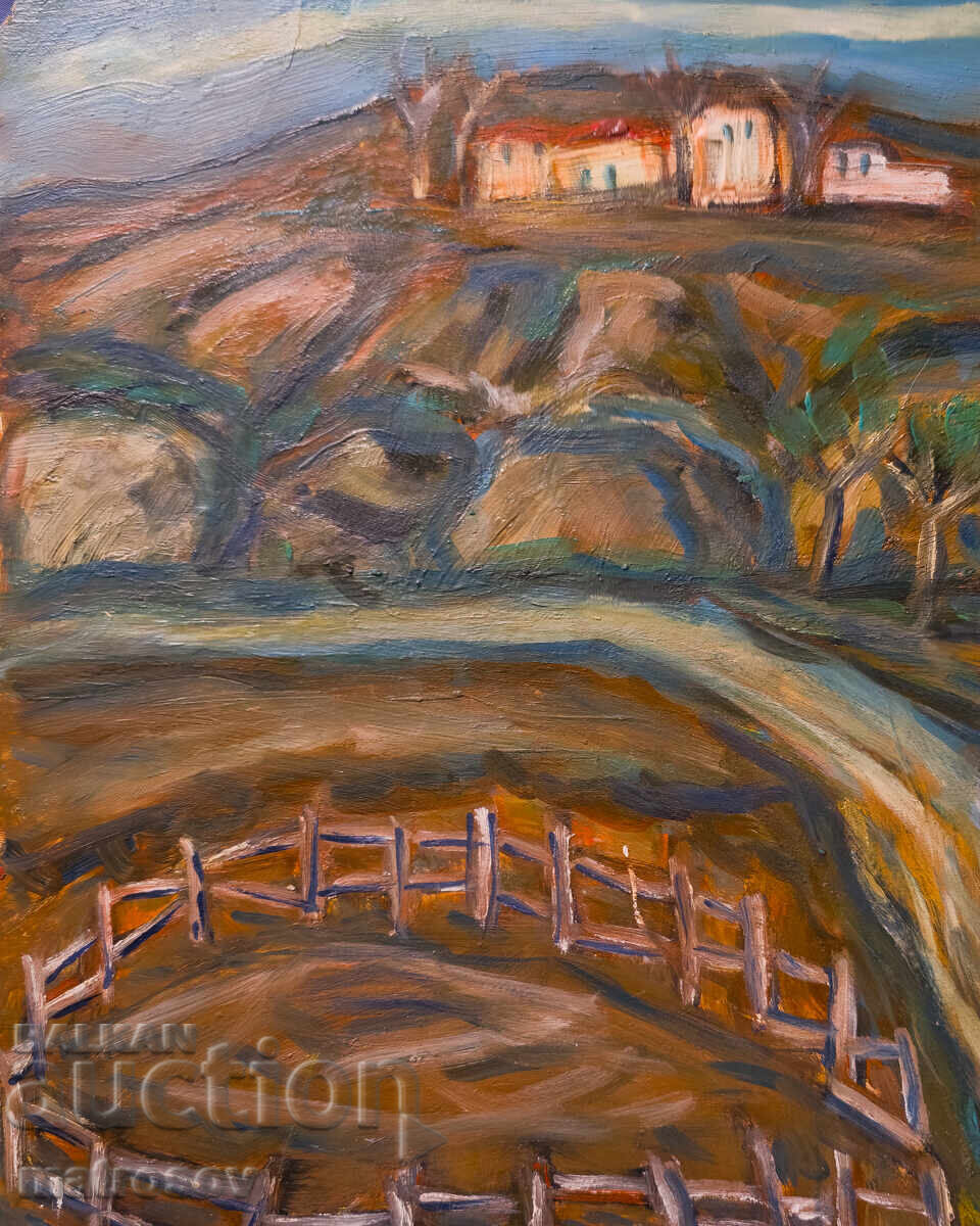 Livrarea Tablou în ulei, Peisaj