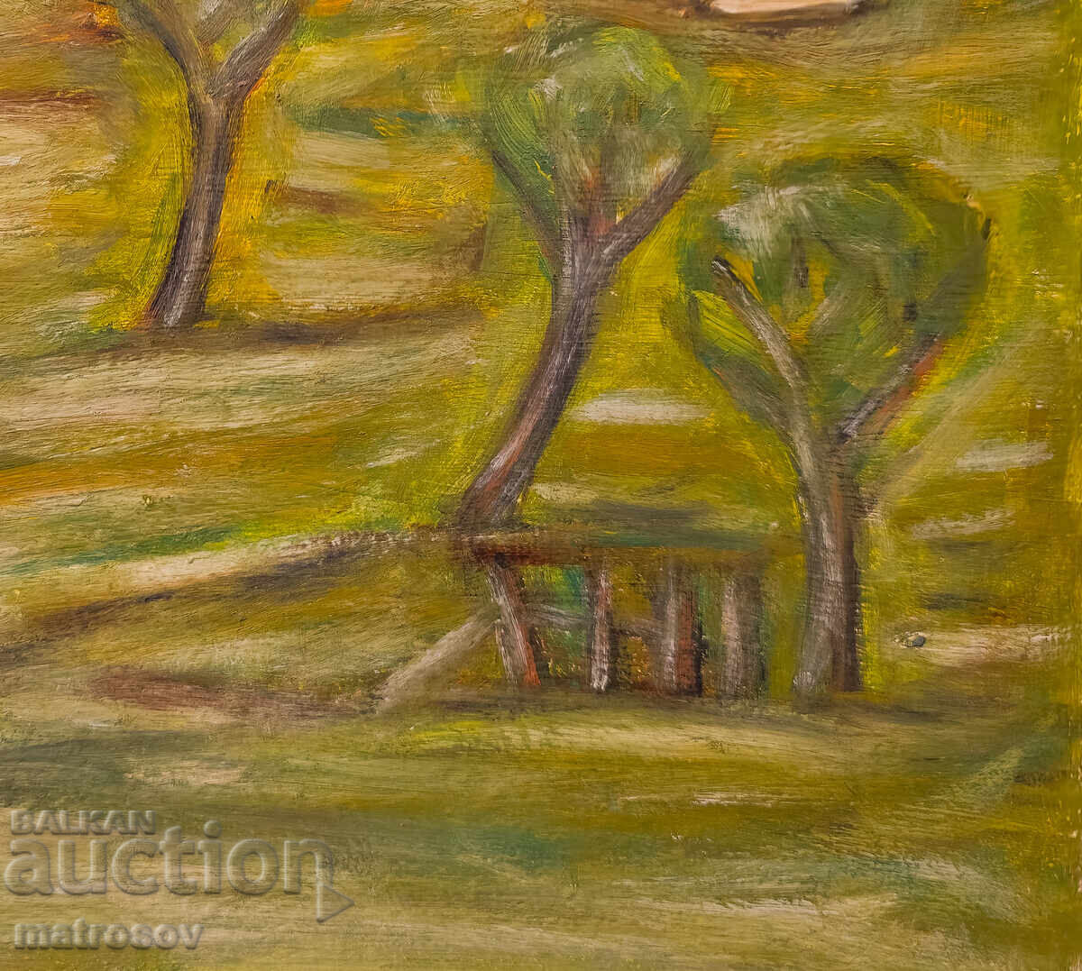 Oil painting, rural landscape - 5