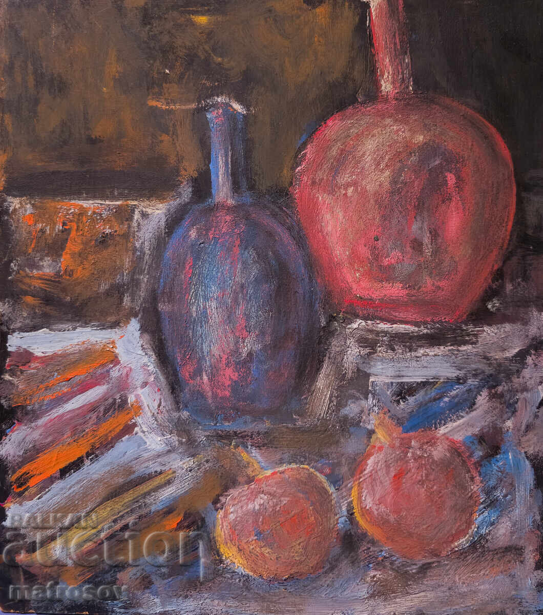 Картина, маслени бои, натюрморт