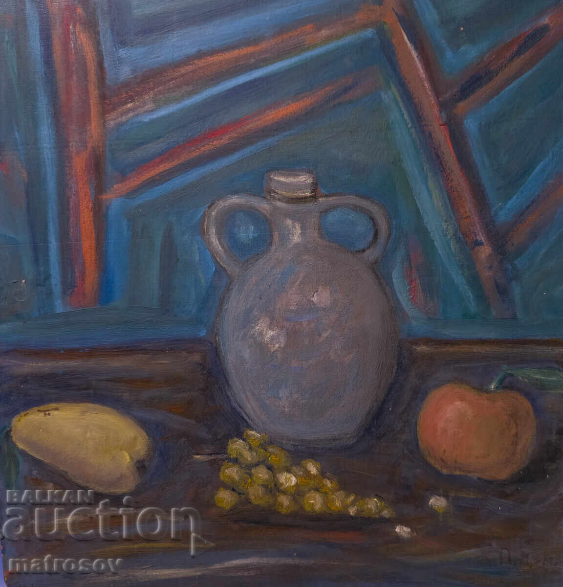 Картина, маслени бои, натюрморт