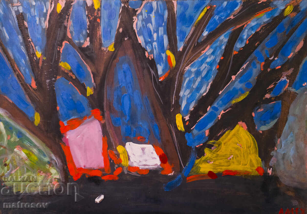 Абстрактна маслена картина с цена 200.00 лв. | € 102.26