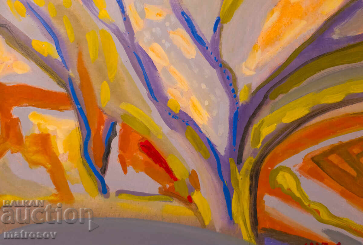 Αφηρημένος πίνακας, ελαιογραφία με τιμή 200.00 BGN | € 102.26 Αφηρημένος πίνακας, ελαιογραφία με τιμή 200.00 BGN | € 102.26