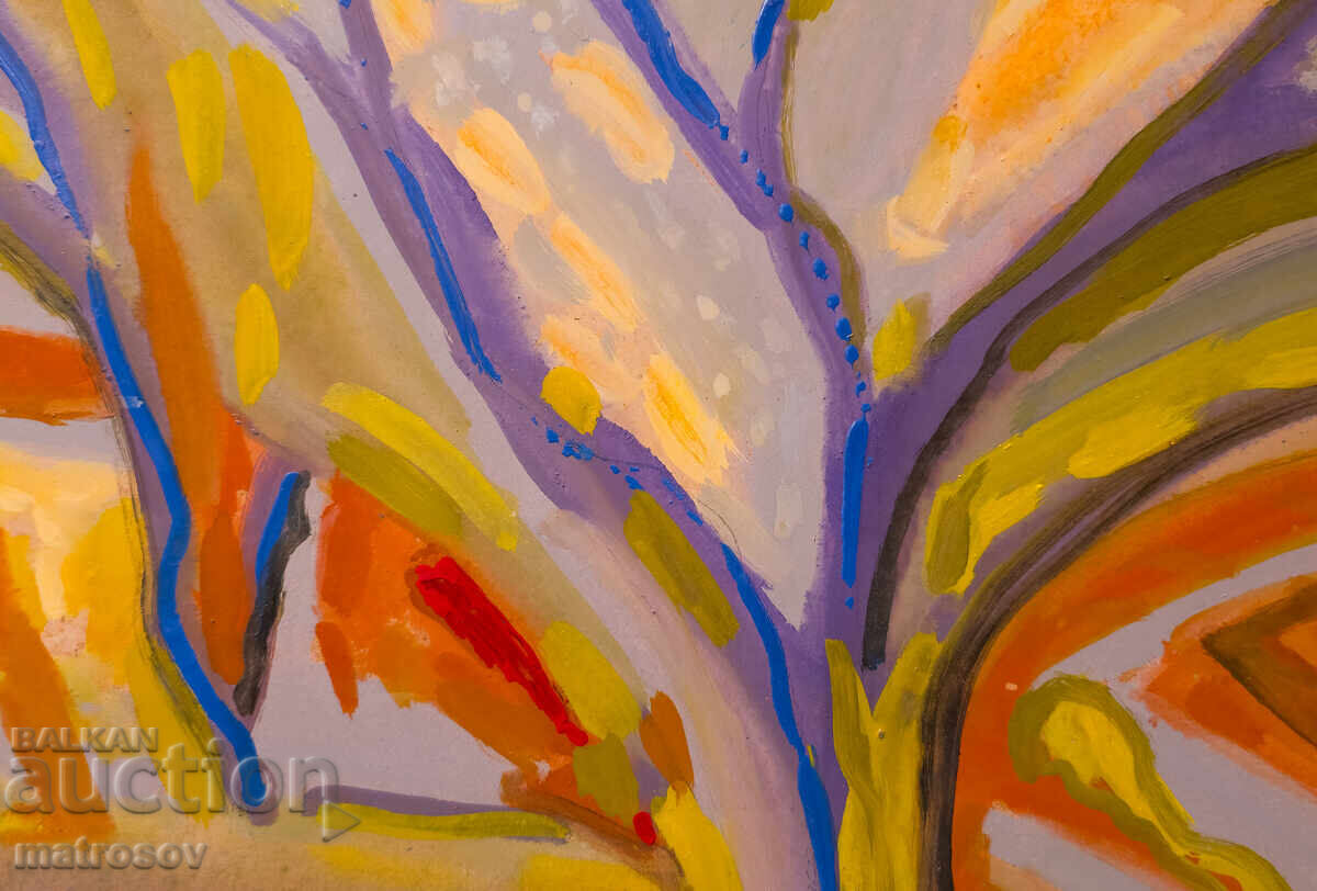 Αφηρημένος πίνακας, ελαιογραφία - 6 Αφηρημένος πίνακας, ελαιογραφία - 6