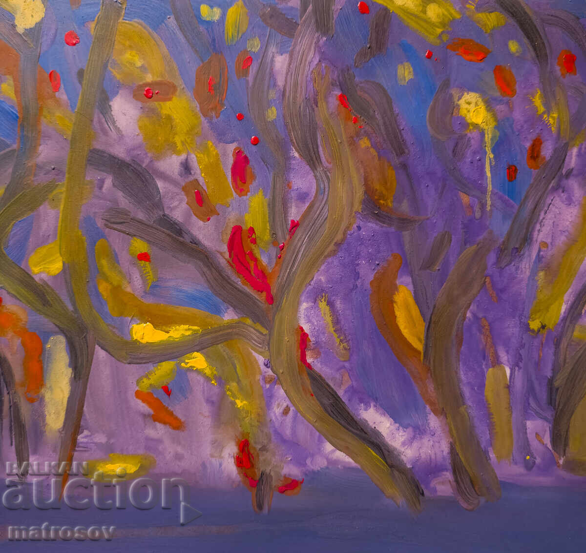 Abstract, Oil Composition - 7