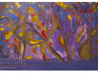 Abstract, Oil Composition