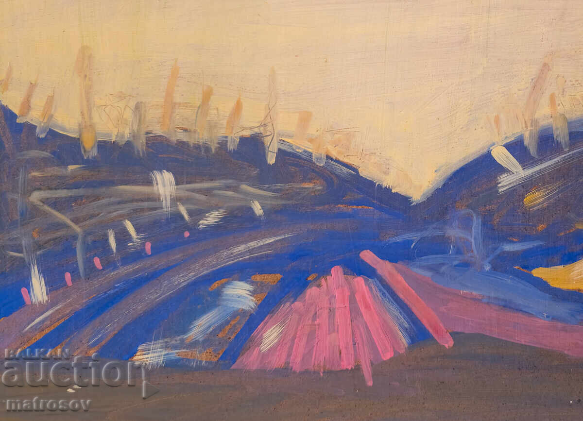 Abstract painting, oil paints - 5