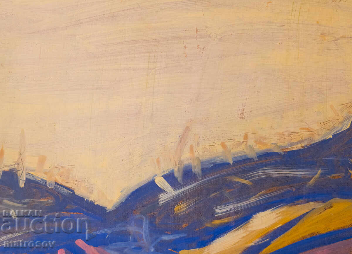 Abstract painting, oil paints - 6