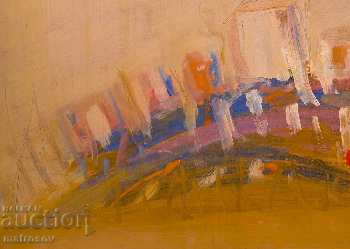 Compoziție abstractă, vopsele în ulei - 7