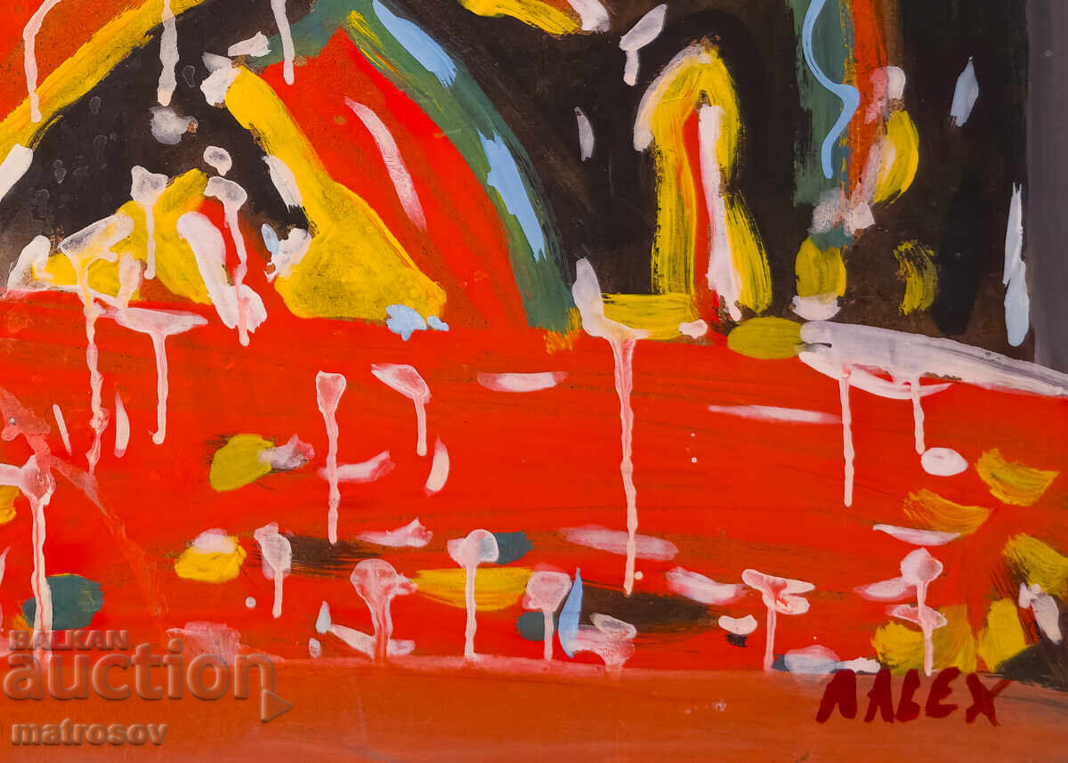 Αφηρημένη ελαιογραφία - 6