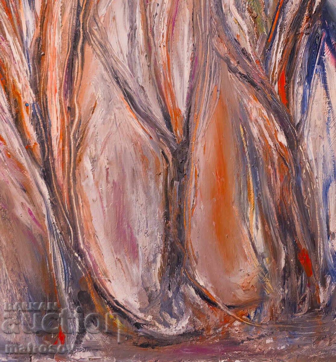 Valentin Radenovski, pictură în ulei peisaj abstract cu preț € 204.52 | 400.01 BGN Valentin Radenovski, pictură în ulei peisaj abstract cu preț € 204.52 | 400.01 BGN