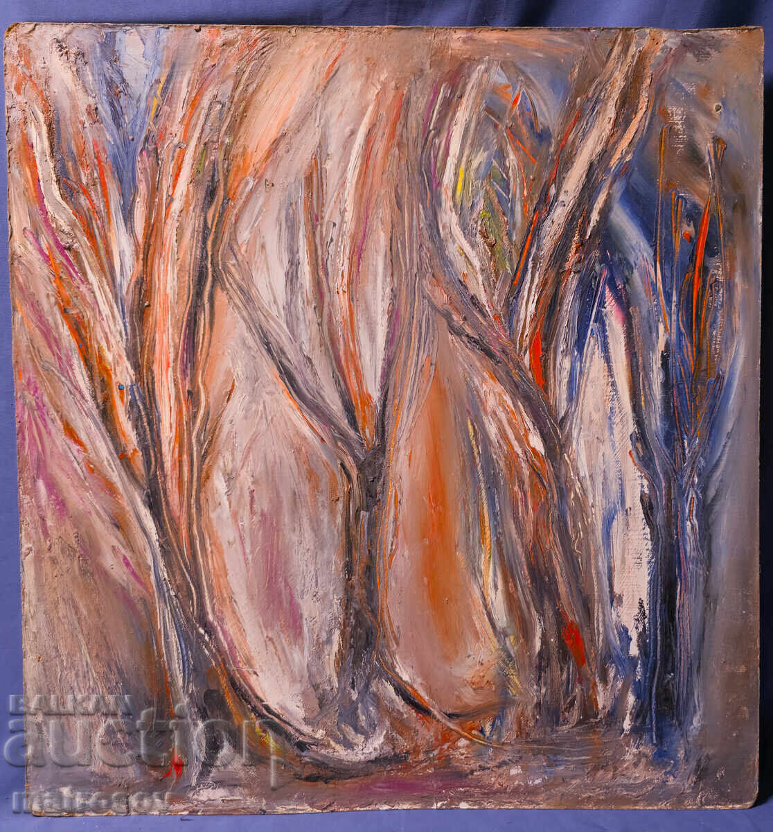 Delivery of Valentin Radenovski, oil painting abstract landscape Delivery of Valentin Radenovski, oil painting abstract landscape