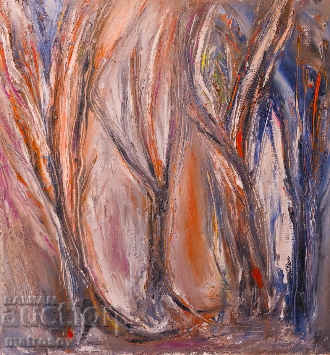 Valentin Radenovski, oil painting abstract landscape - 5 Valentin Radenovski, oil painting abstract landscape - 5