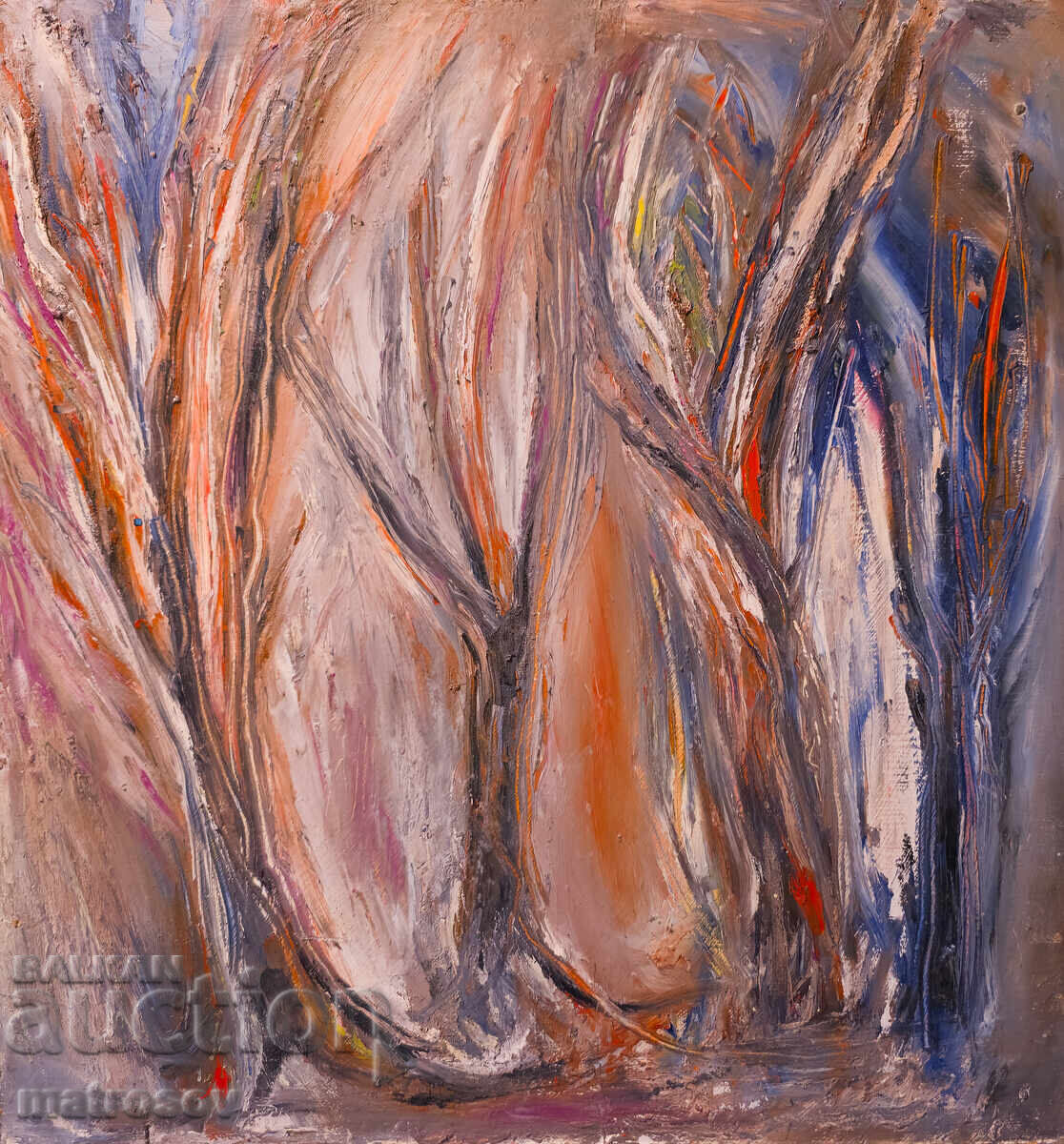 Valentin Radenovski, oil painting abstract landscape - 6 Valentin Radenovski, oil painting abstract landscape - 6