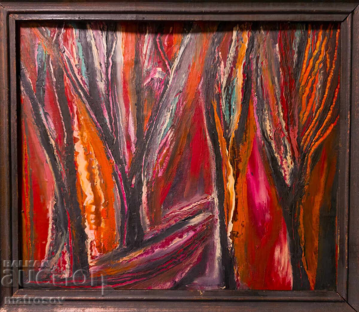 Valentin Radenov, oil painting, landscape with price 400.00 BGN | € 204.52