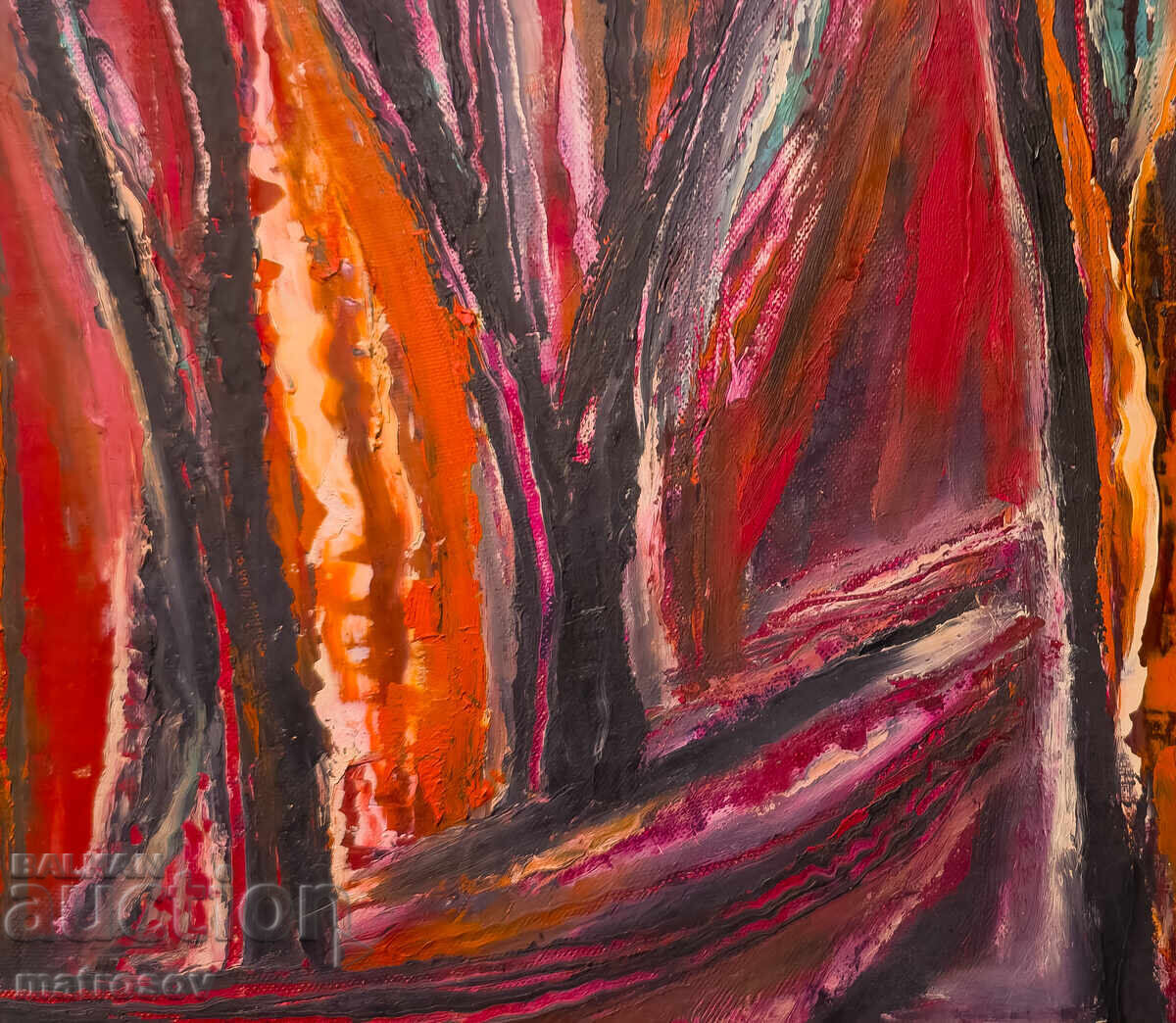 Valentin Radenov, oil painting, landscape - 6