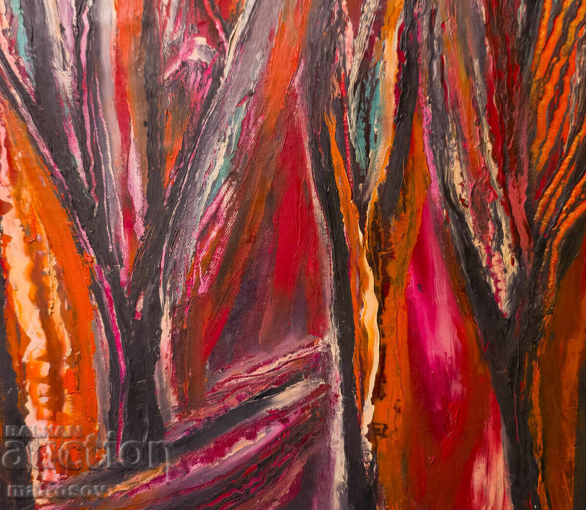 Valentin Radenov, oil painting, landscape - 7