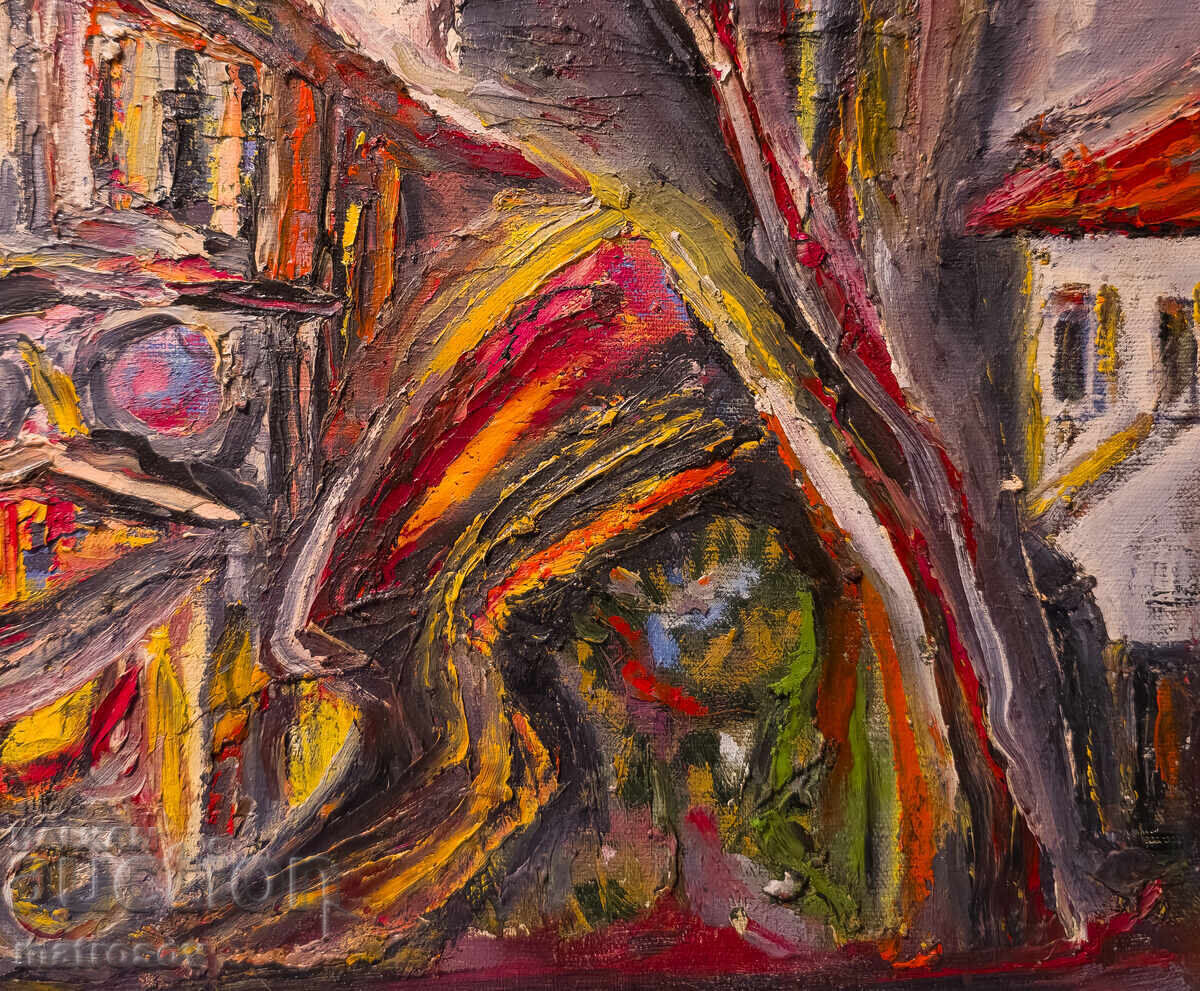 Valentin Radenov, oil painting, landscape - 5