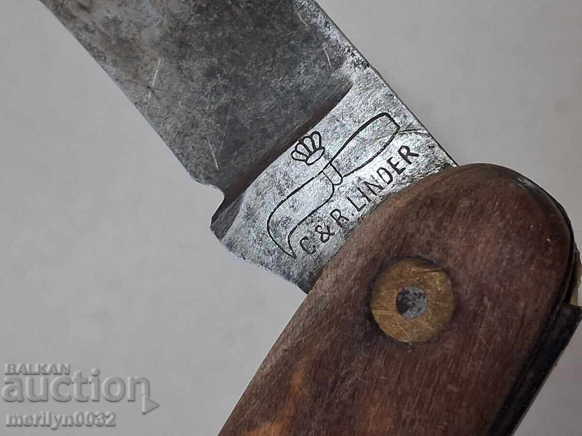 Παλιό τσεπάκι Γερμανίας, μαχαίρι