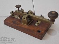 Οθωμανικό κλειδί Μορς, μέρος συσκευής Τηλεγράφου συστήματος Μορς