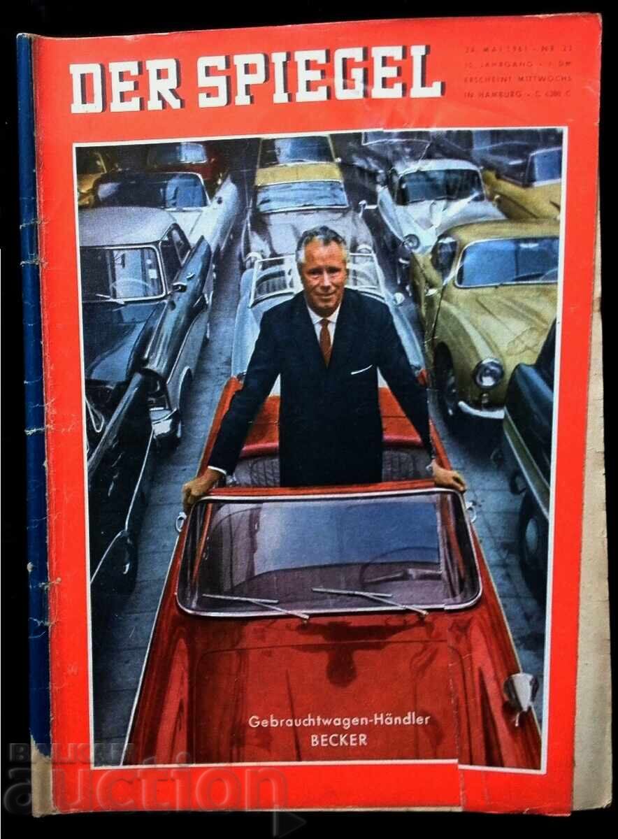 Der Spiegel 22/61 24.5.1961 Gebr auchtwagen Händler Becker