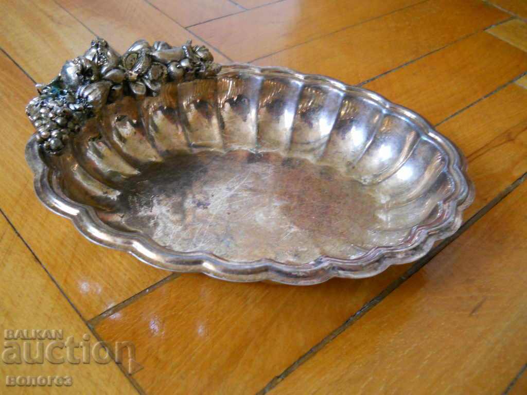 Αντίκα επάργυρη μπομπονιέρα - 5 Αντίκα επάργυρη μπομπονιέρα - 5