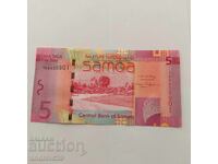 5 Tala 2017 Samoa Banknote UNC