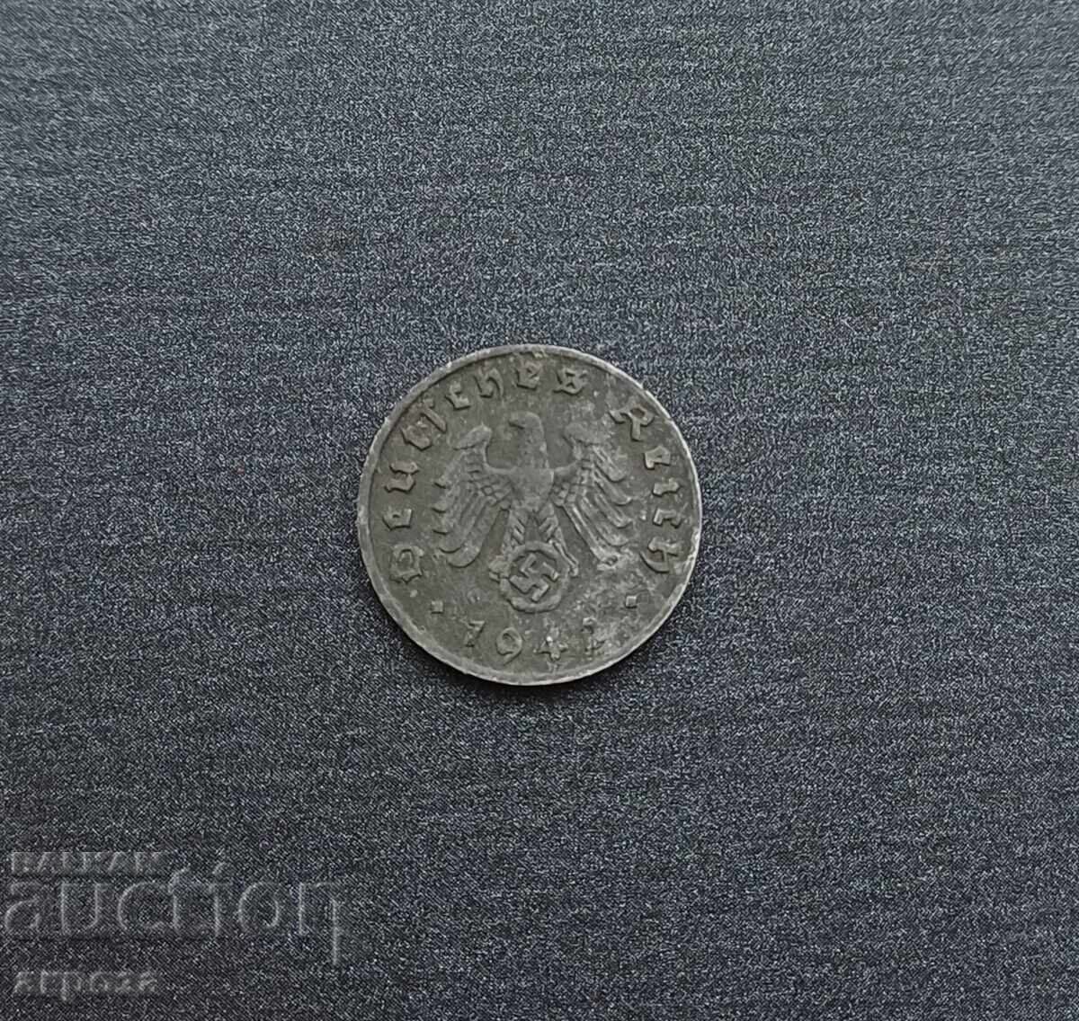 1 φασιστικό πφέννιγκ 1942/D με τιμή 3.20 BGN | € 1.64 1 φασιστικό πφέννιγκ 1942/D με τιμή 3.20 BGN | € 1.64