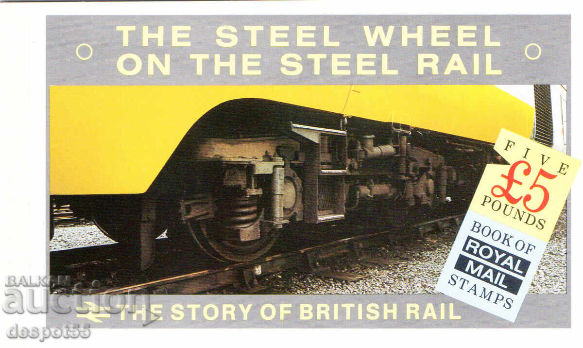 1986 Marea Britanie. Istoria căilor ferate britanice. Carnet