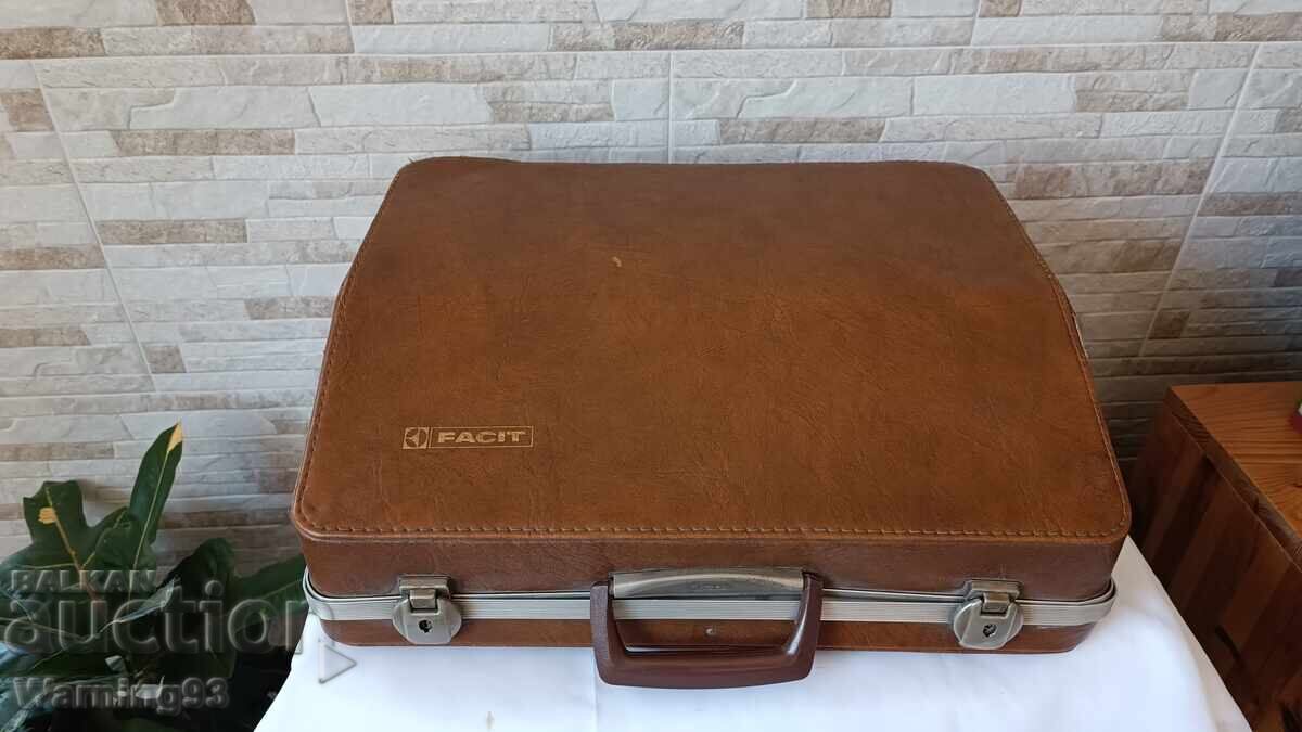 Mașină de scris FACIT 1620 veche - Made in Sweden - 1968 - 7