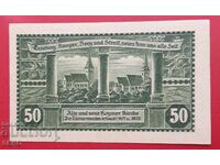 Bancnotă-Germania-Saxonia-Hoym-50 pfennig 1921