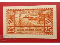 Bancnota-Germania-Saxonia-Heim-25 Pfennig 1921