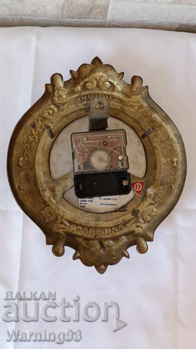 Old Polish wall clock - METRON - 1970s - 6